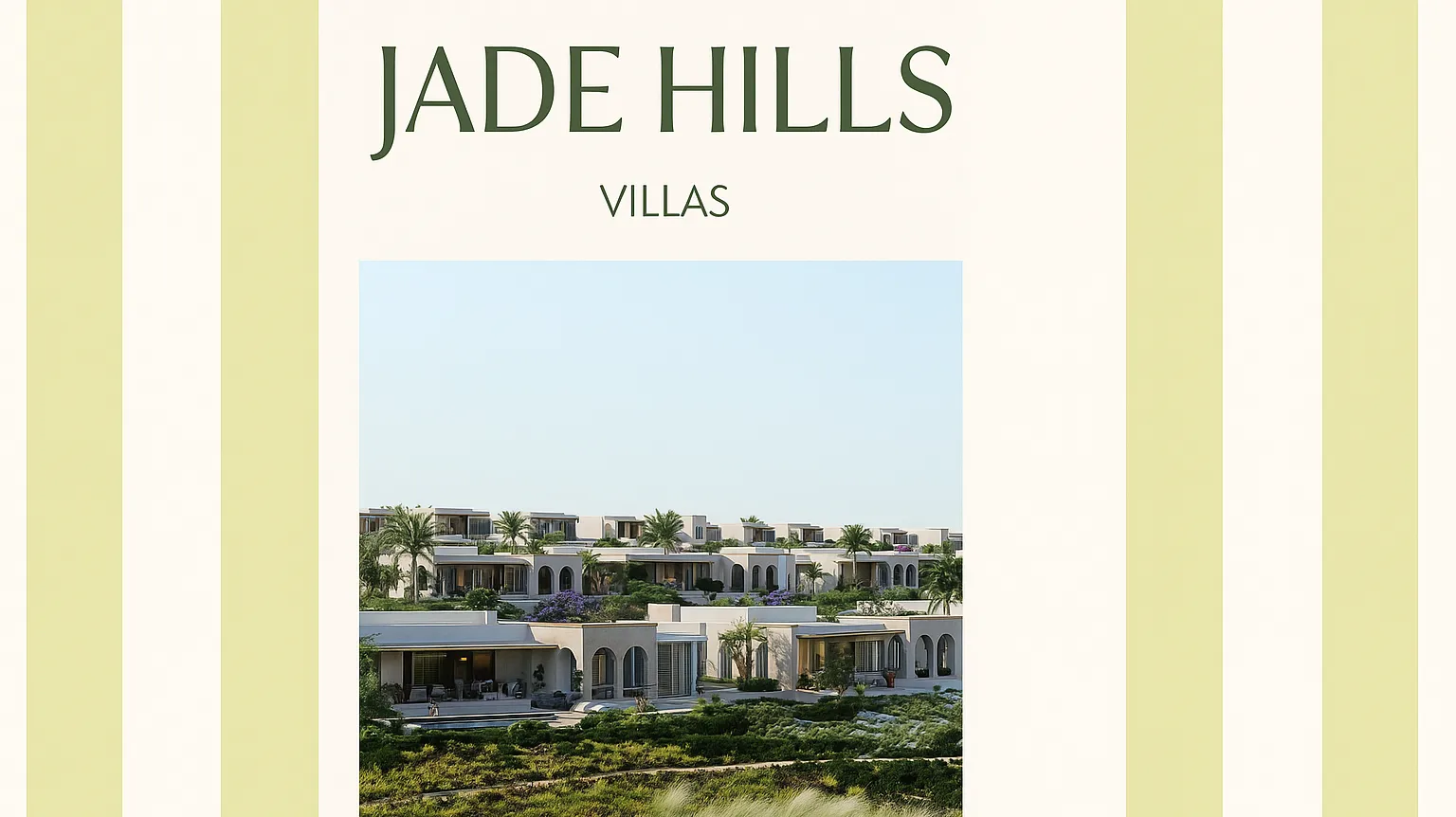 Jade Hills - City Gate New Cairo Qatari Diar