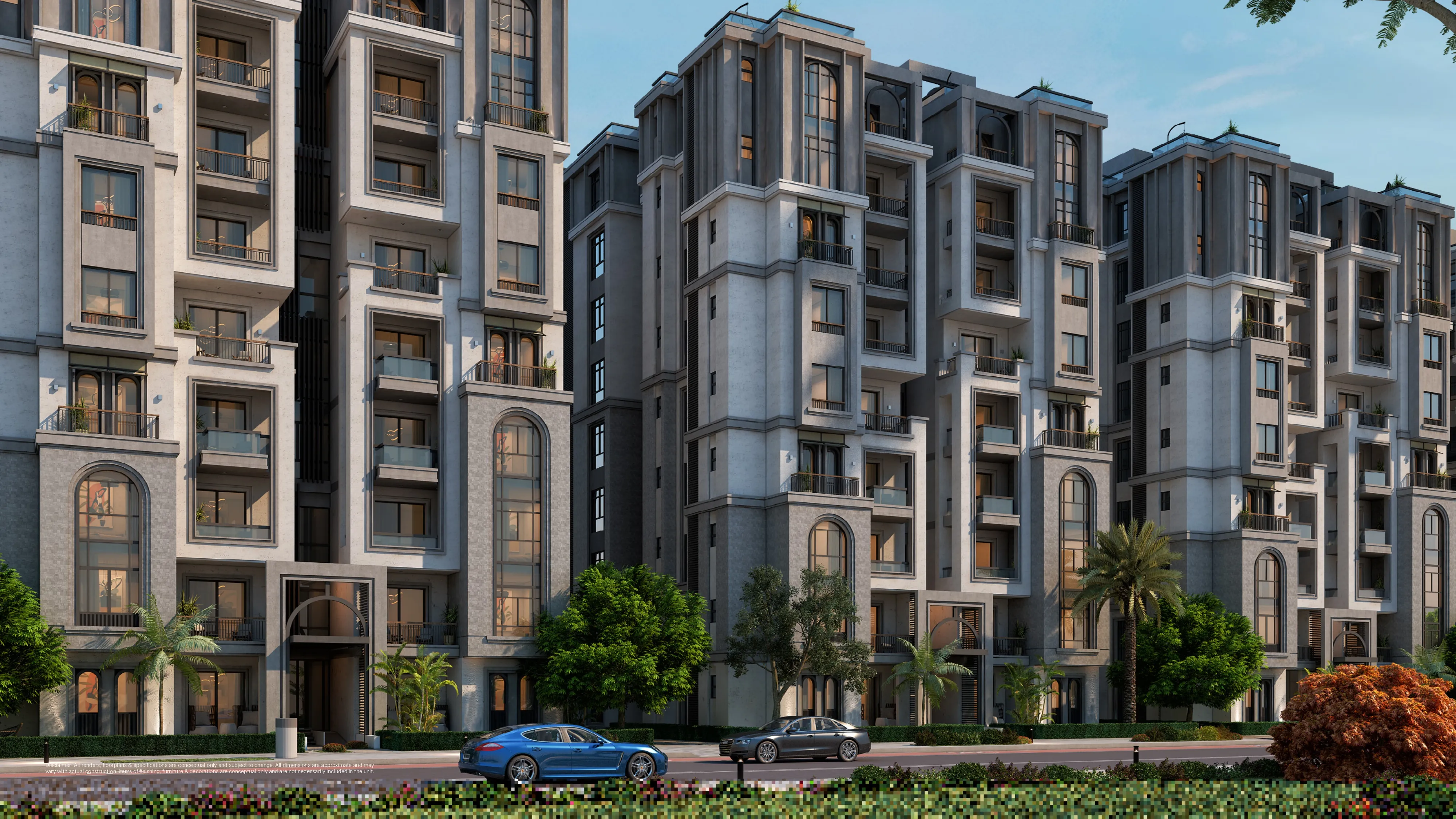 سكاى رينج - ايفير القاهرة الجديدة التجمع السادس كريد للتطوير العقاري