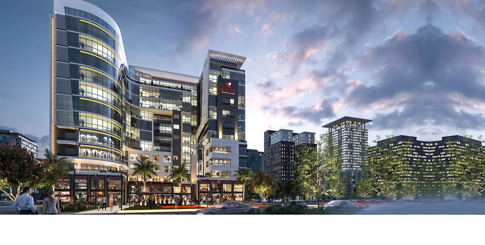 Mercury Business Complex New Capital City Contact Development