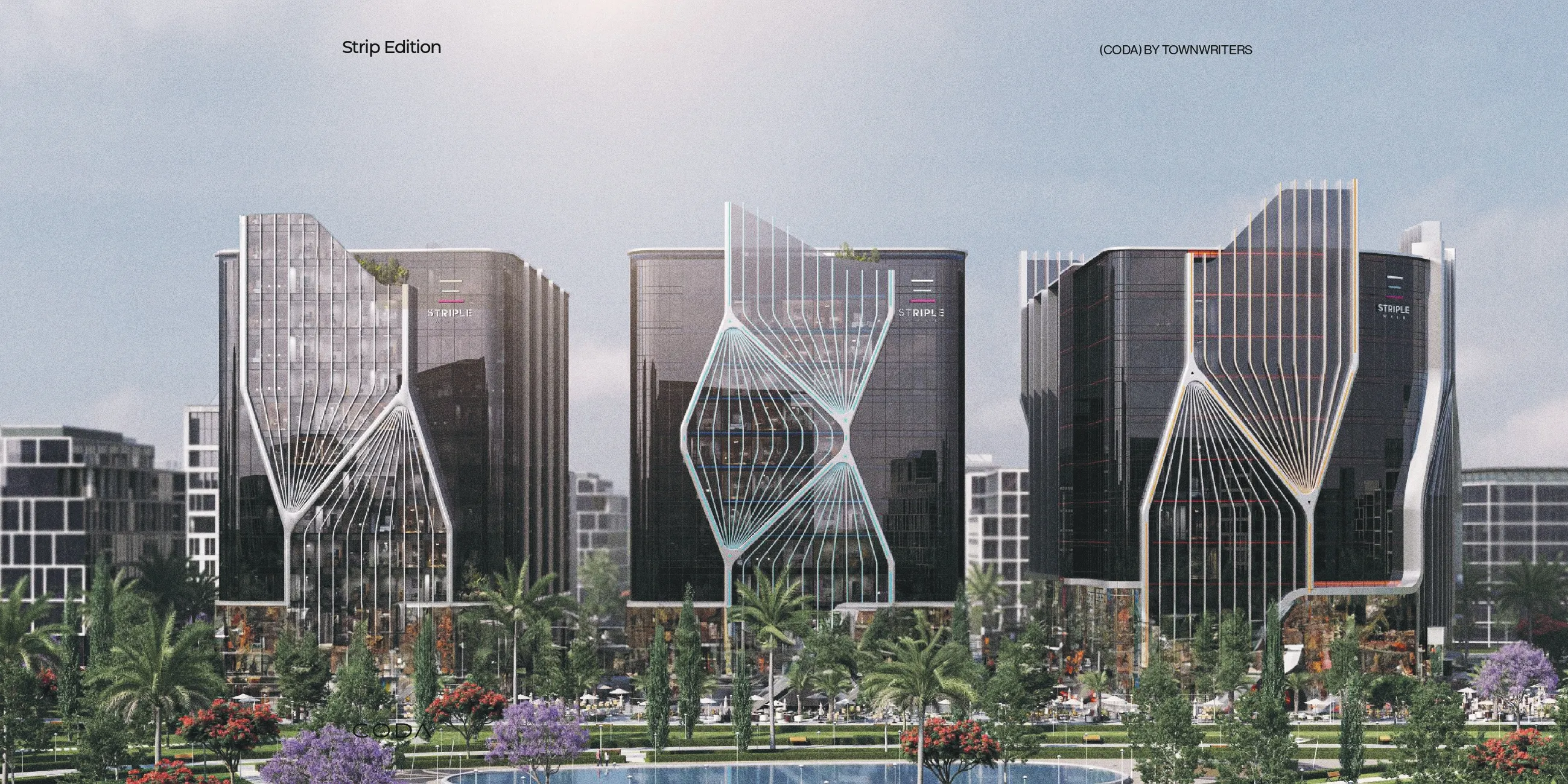 The Strip Mall New Capital City Town Writers