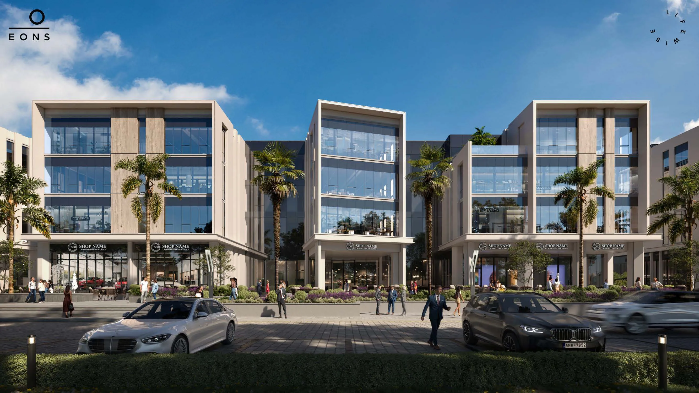 لايف وايز القاهرة الجديدة ايونز للتطوير العقاري