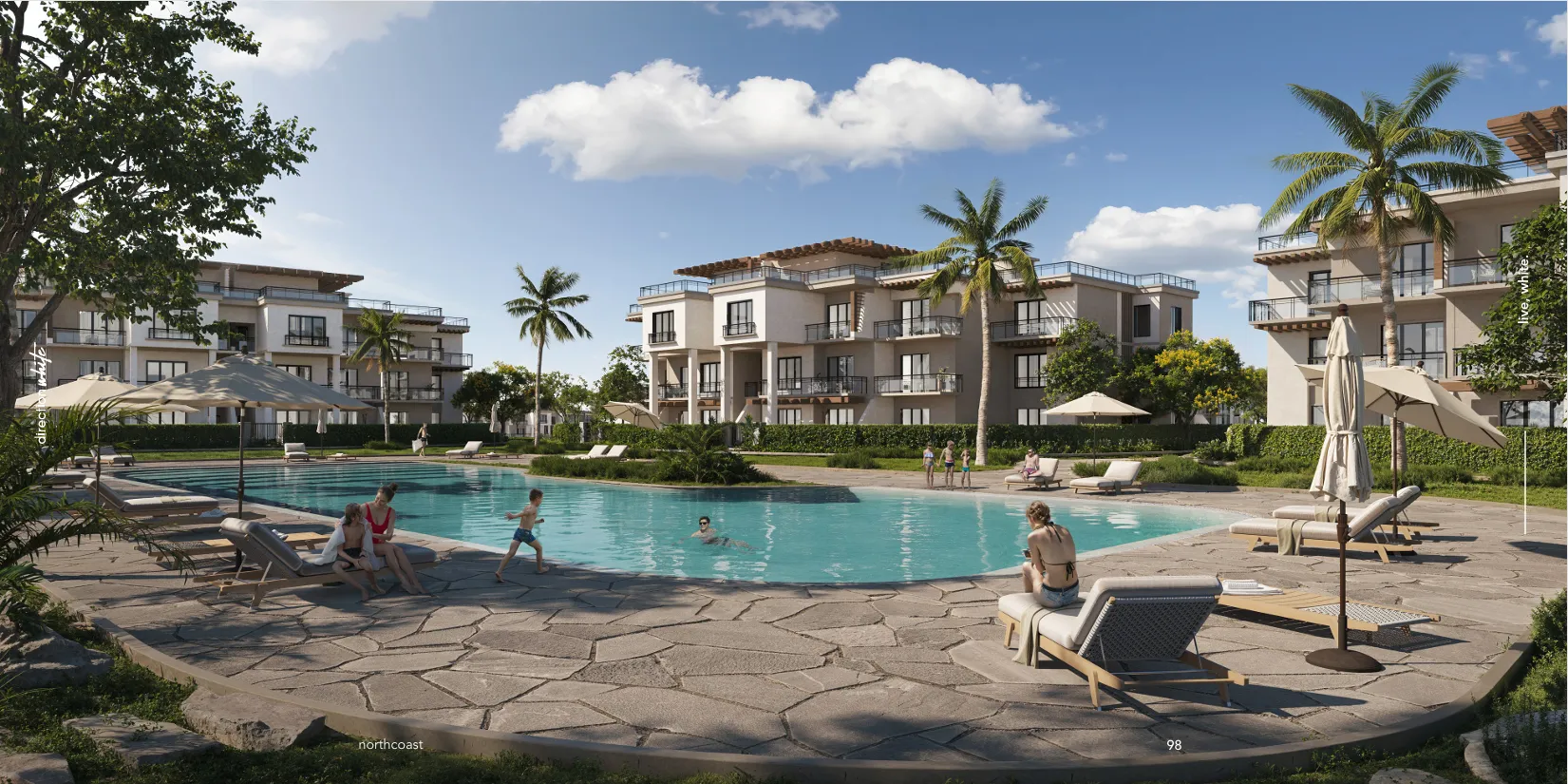 Direction White  Ras El Hekma Arabella