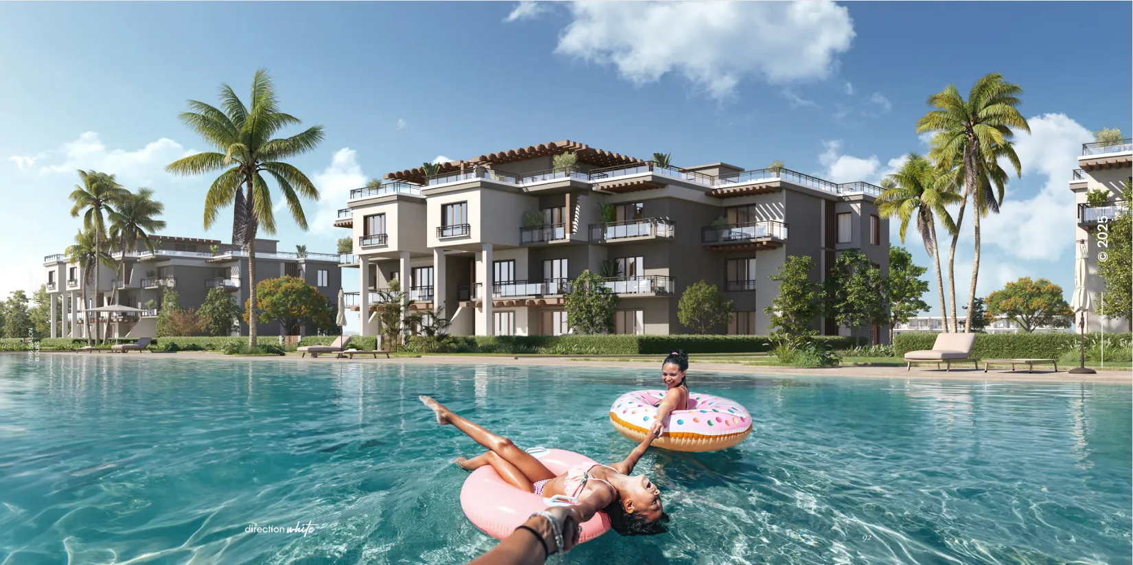 Direction white Phase one Ras El Hekma Arabella