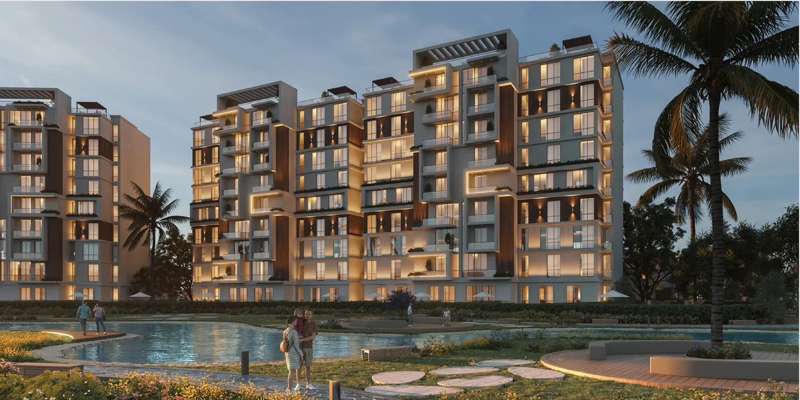 لاجونز العاصمة العاصمة الإدارية الجديدة  مدن مصر للتطوير العقاري