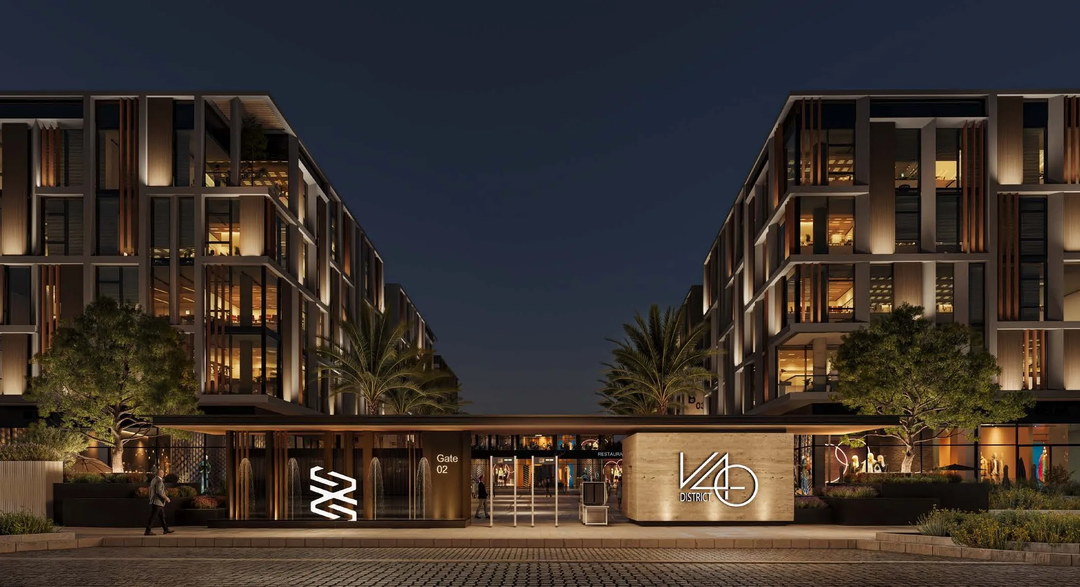 في 40 ديستريكت القاهرة الجديدة سيتي إيدج للتطوير العقاري