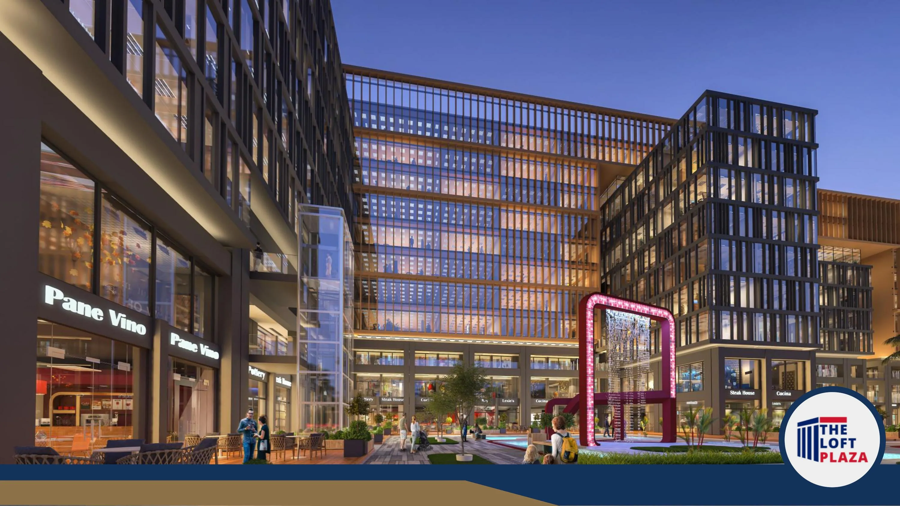 The Loft Plaza New Capital City Living Yards Developments