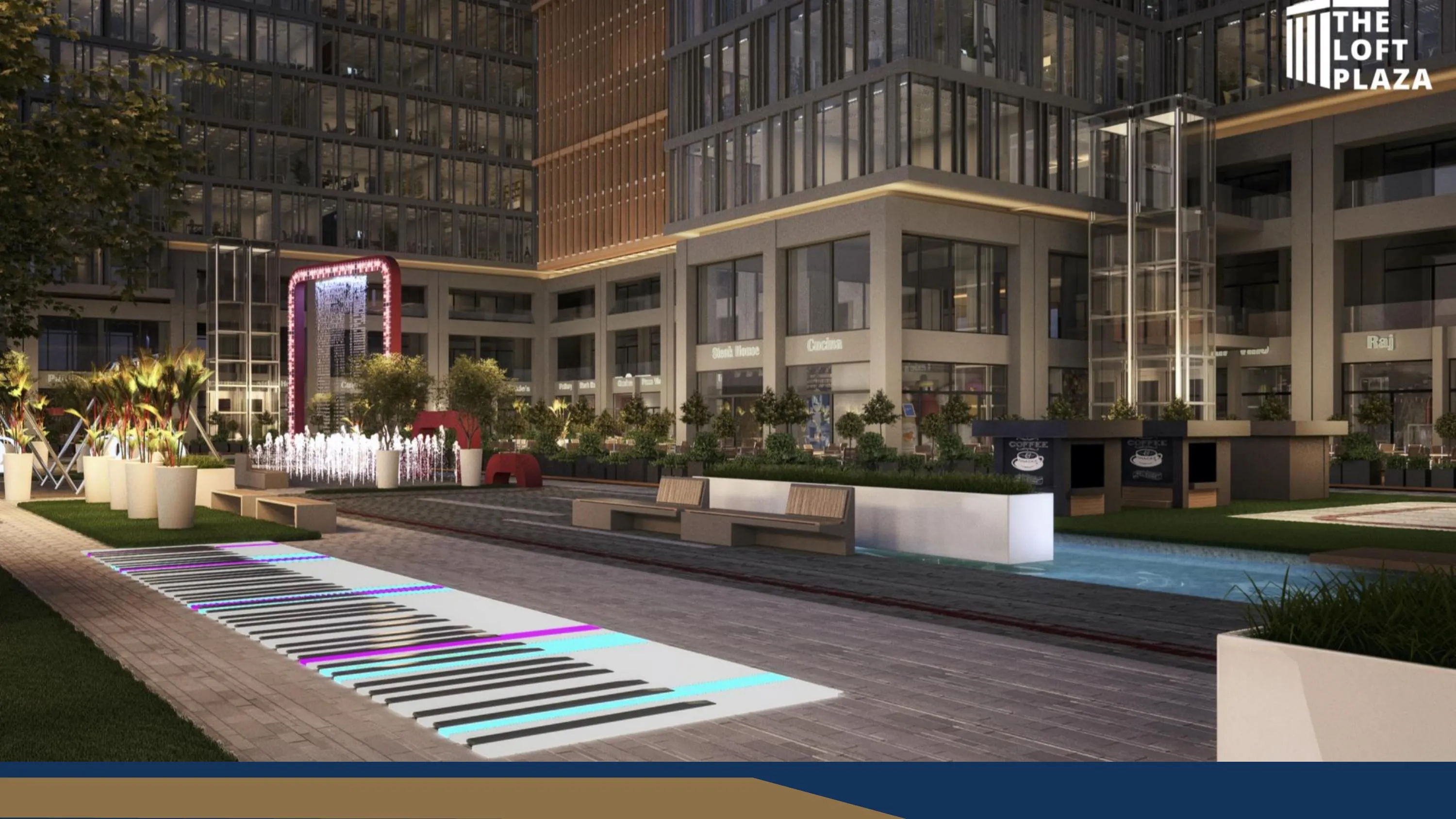 The Loft Plaza New Capital City Living Yards Developments