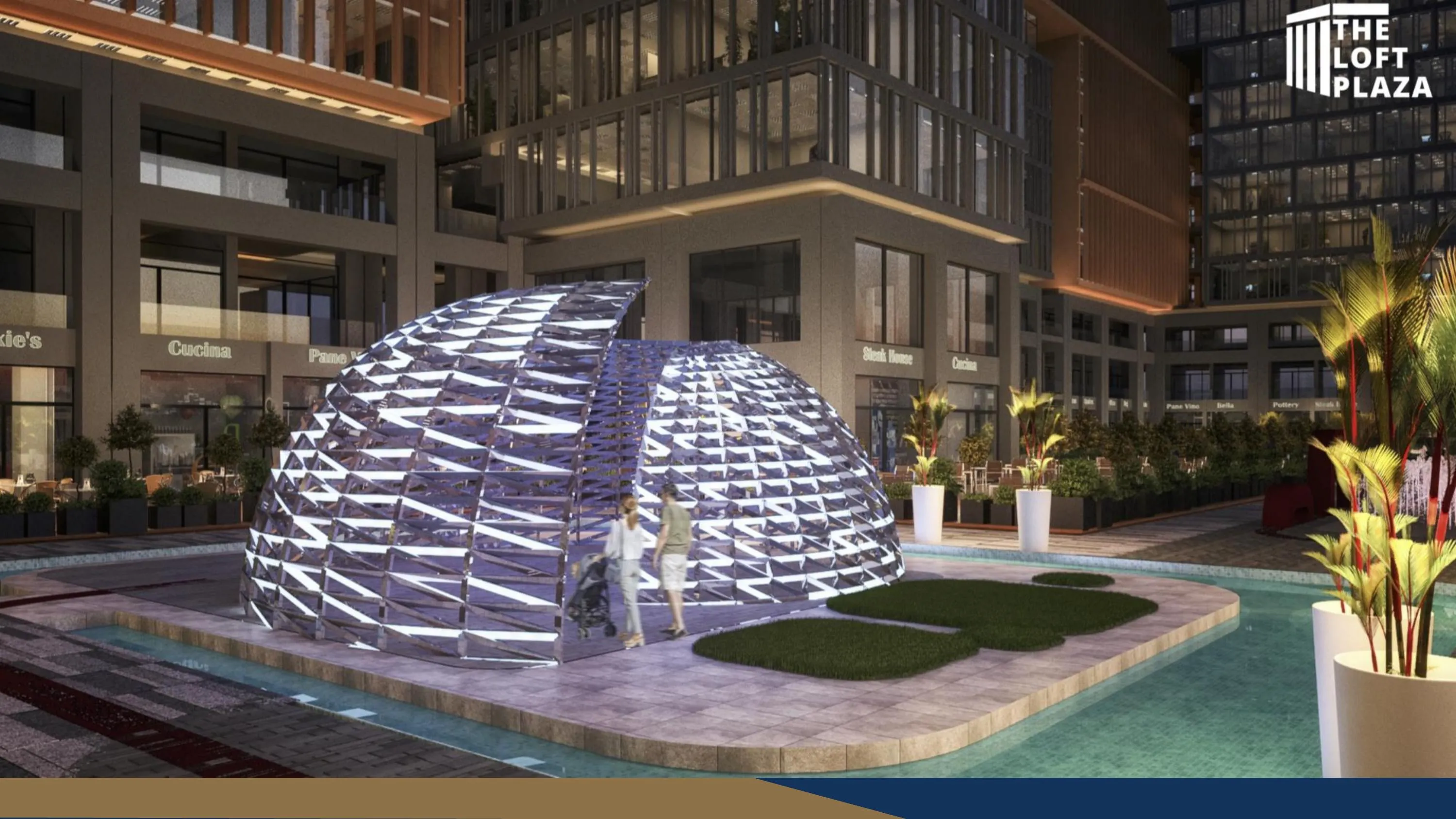 The Loft Plaza New Capital City Living Yards Developments
