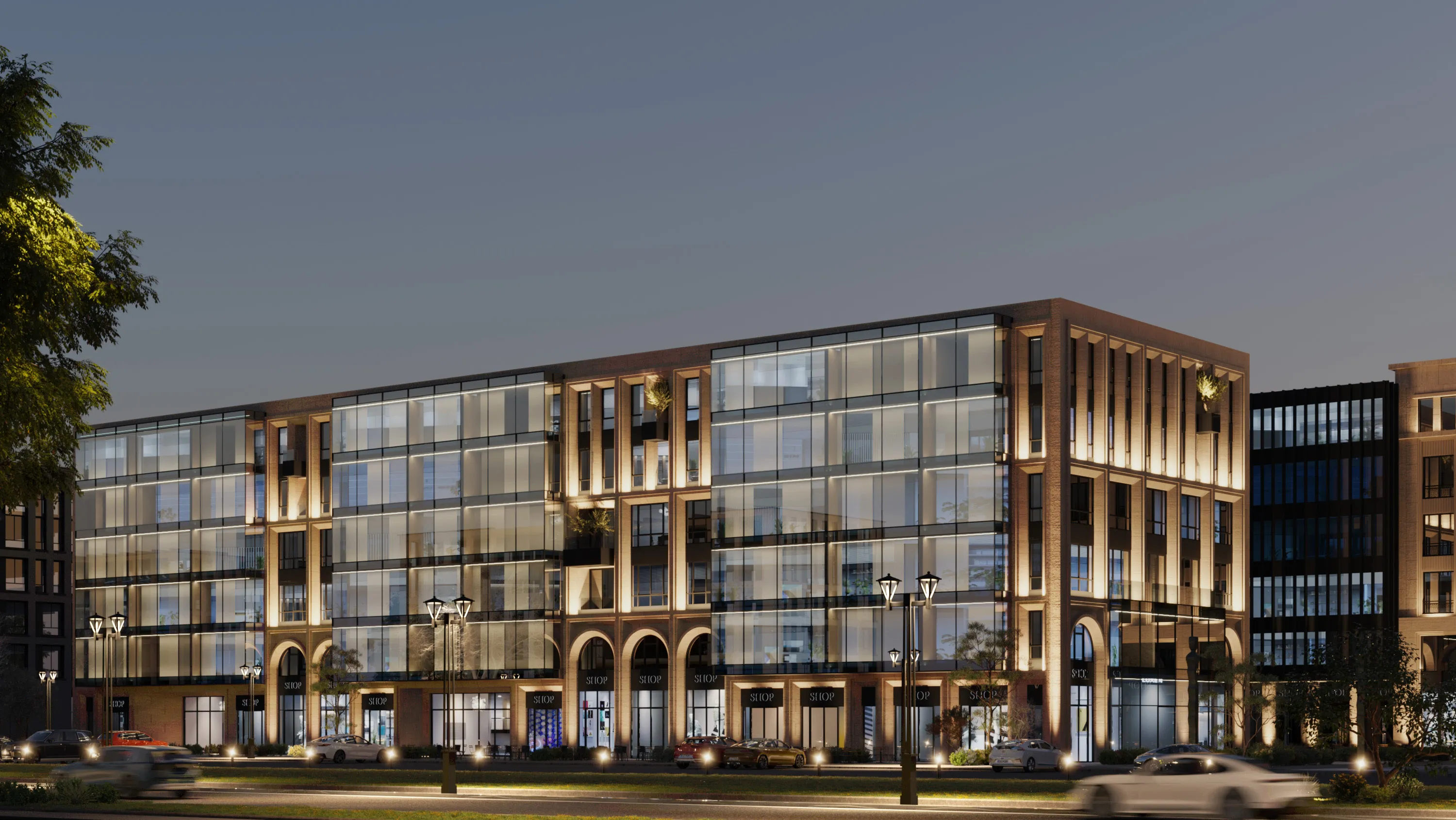 Saada Commercial Hub New Cairo Horizon Egypt Development