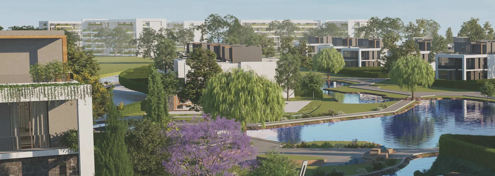 ذا كريكس فيلاز العاصمة الإدارية الجديدة مصر إيطاليا للتطوير العقاري