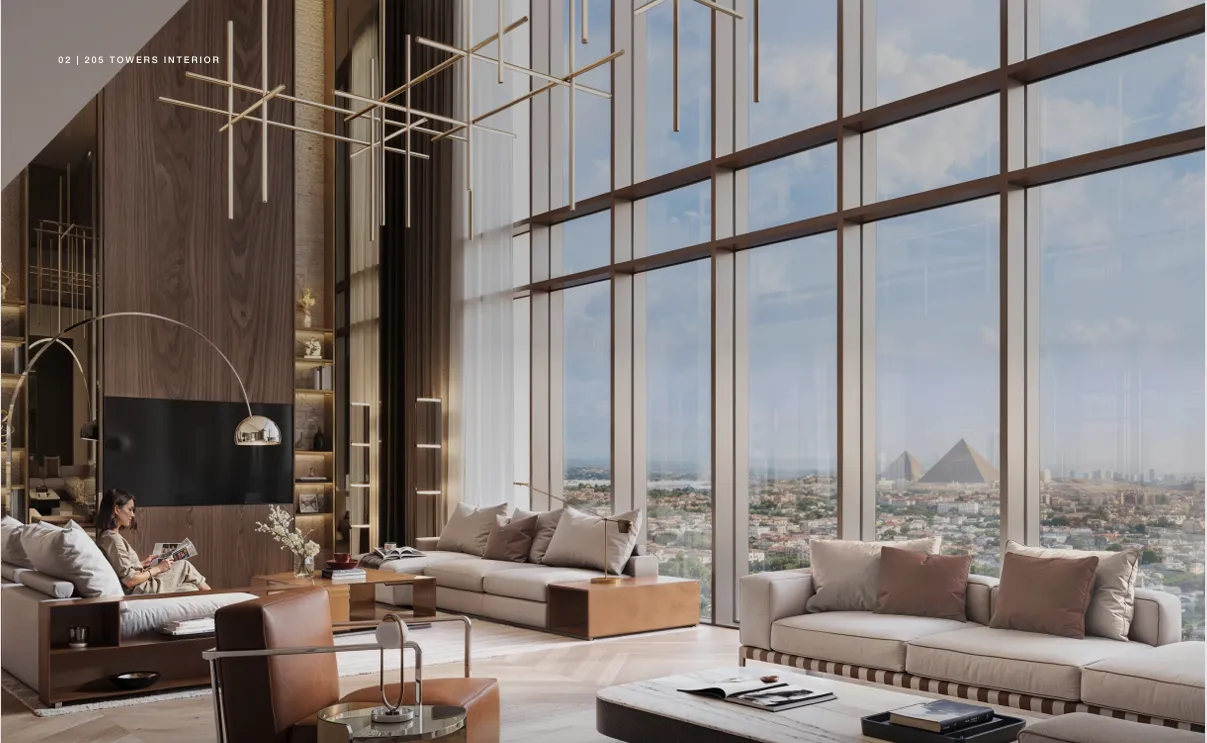 205 تاورز الشيخ زايد اركان بالم للتطوير العقاري