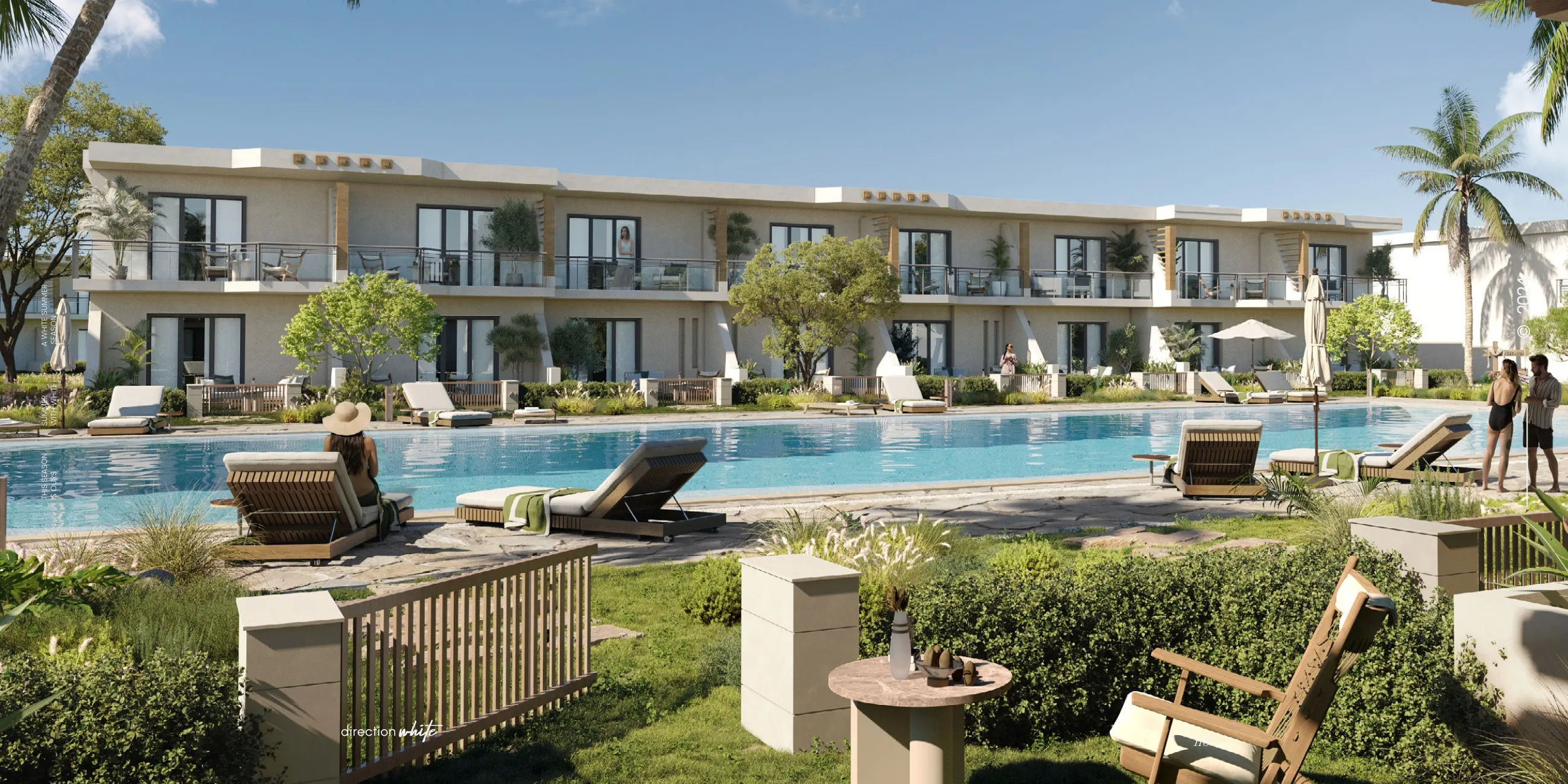Direction white Phase one Ras El Hekma Arabella