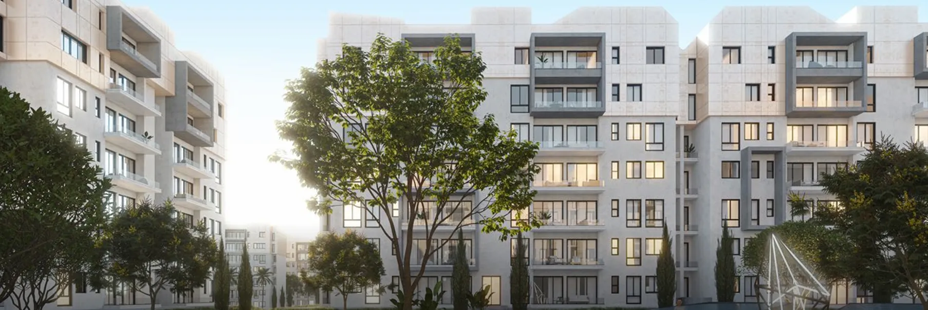 Courtyard-Bloomfields Mostakbal City Tatweer Misr