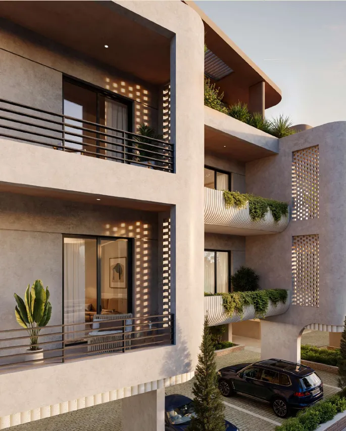 كريسنت ووك - سنترال  التجمع السادس مراكز للتطوير العقاري