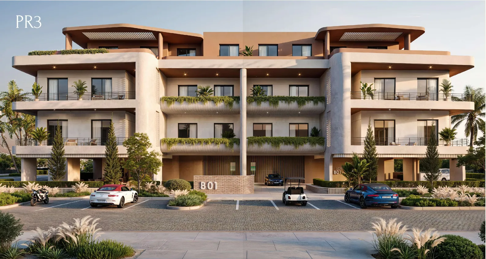 كريسنت ووك - سنترال  التجمع السادس مراكز للتطوير العقاري