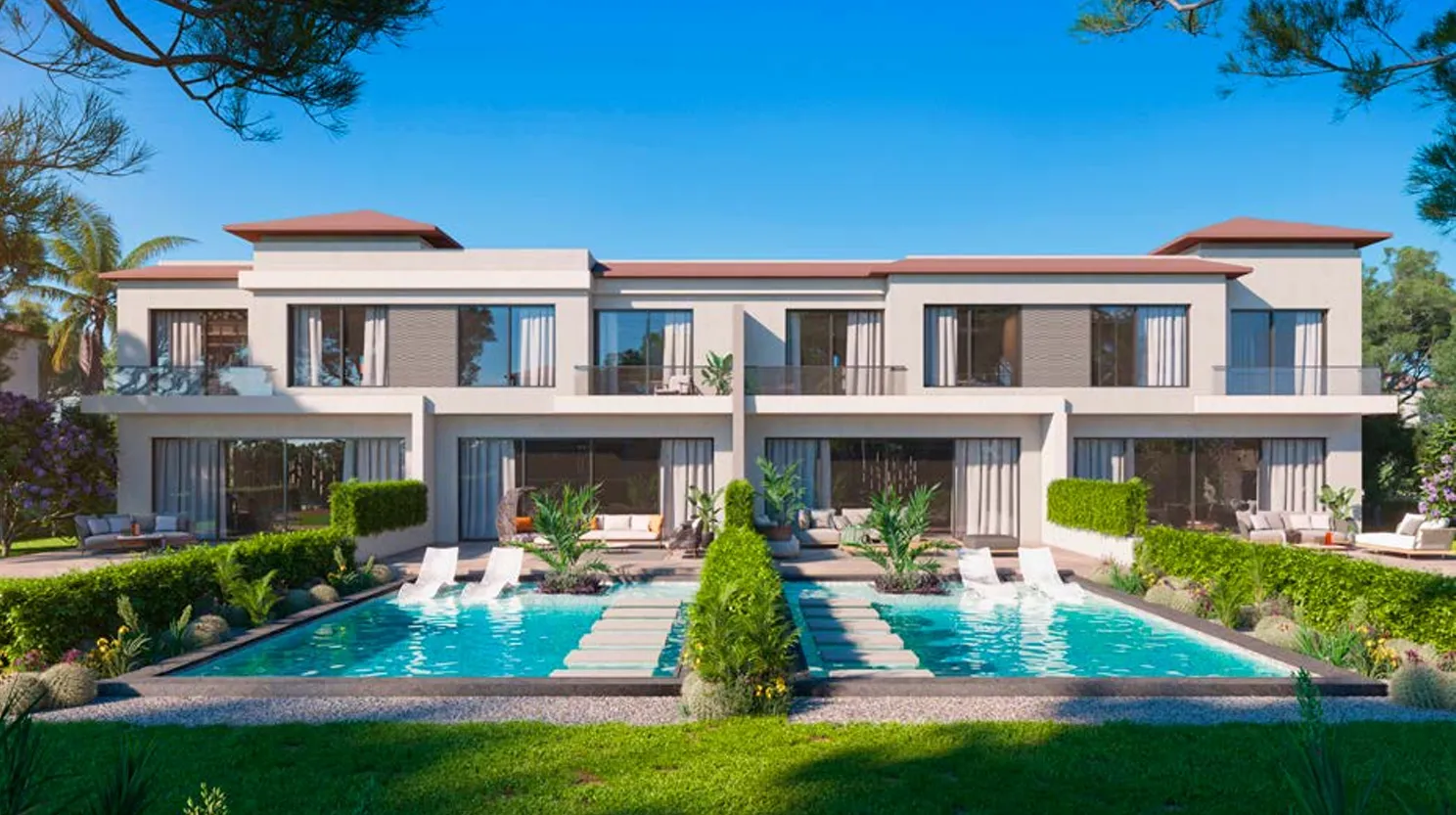 چيد حدائق اكتوبر بالم هيلز للتطوير العقاري