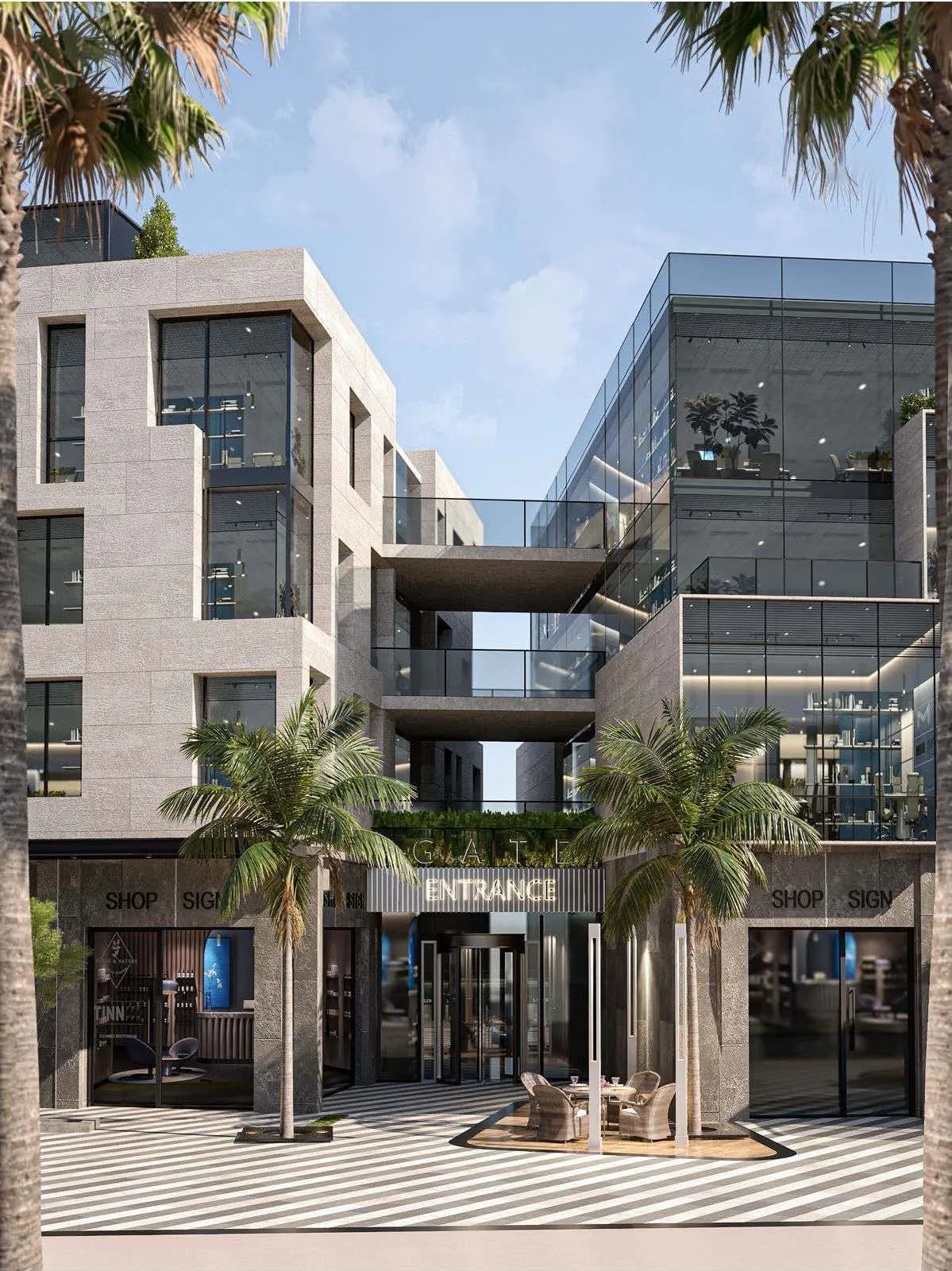 رافتس بيزنيس ديستركت مدينة السادس من أكتوبر ذا ارك للتطوير العقاري