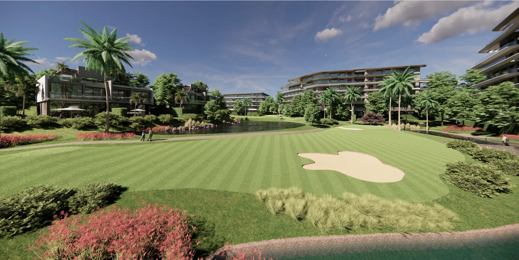 جولف تاون التجمع السادس  مدن مصر للتطوير العقاري