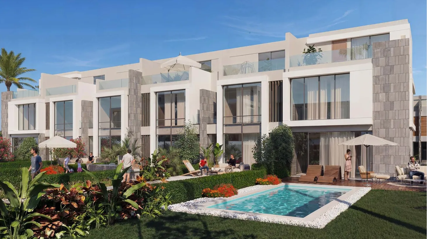 الباتيو چيد التجمع السادس لافيستا للتطوير العقاري