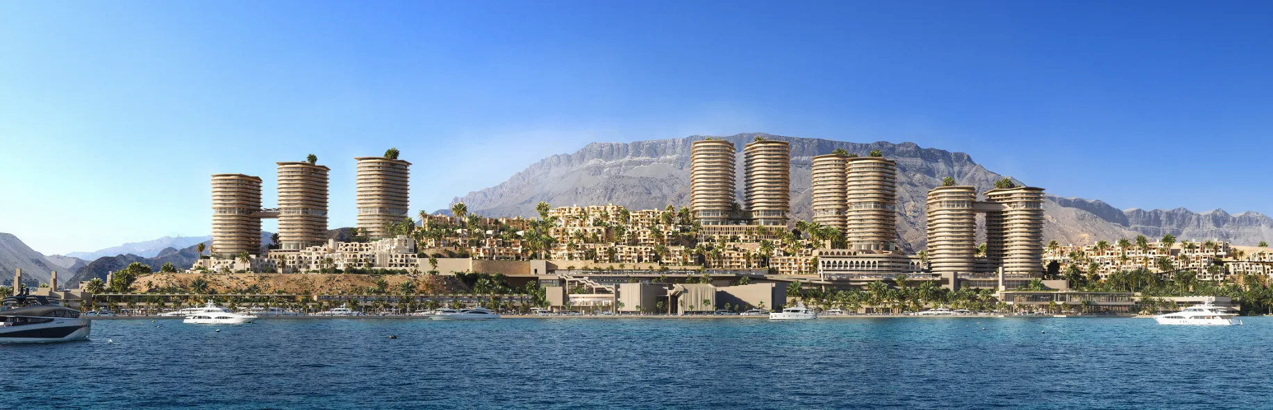 مارينا تاورز- المونت جلالة العين السخنة تطوير مصر