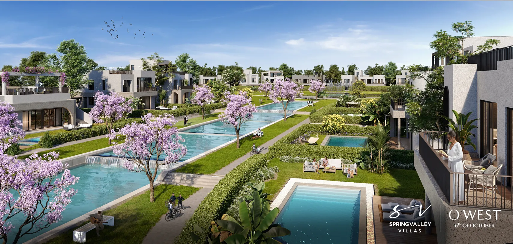 سبرينج فالي-اويست مدينة السادس من أكتوبر أوراسكوم مصر للتطوير العقاري