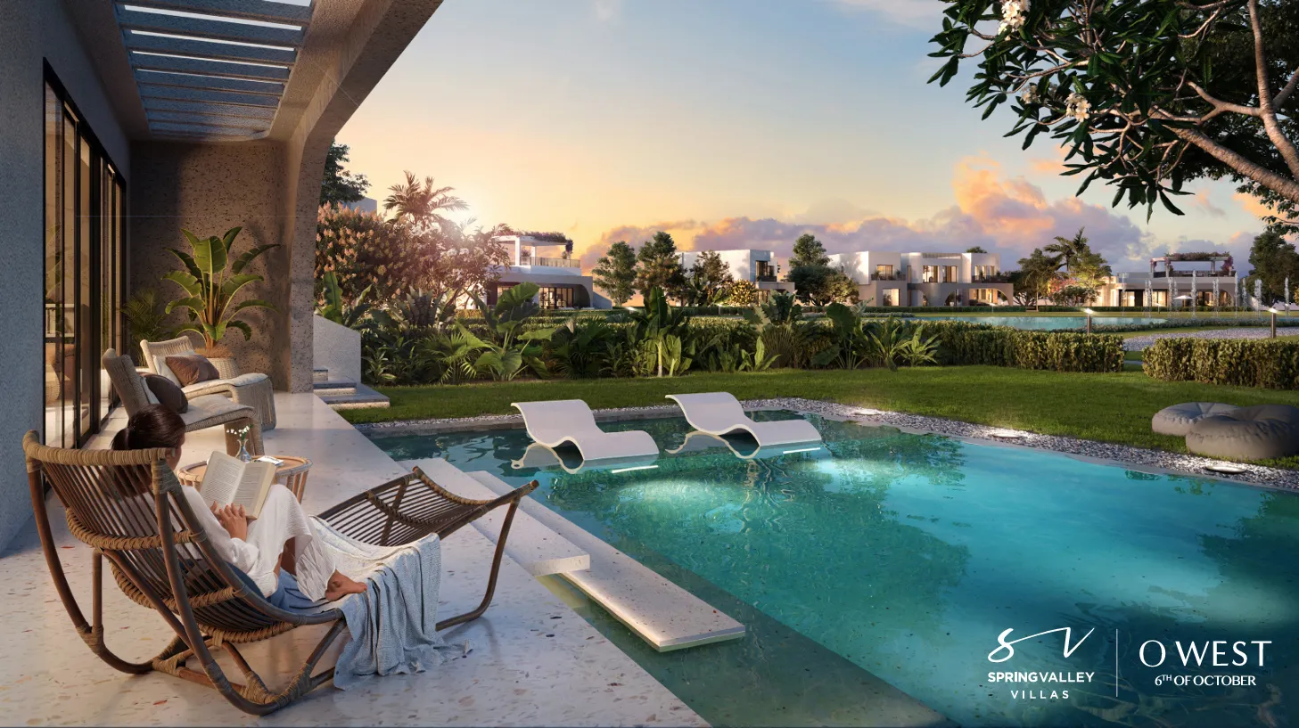 سبرينج فالي-اويست مدينة السادس من أكتوبر أوراسكوم مصر للتطوير العقاري