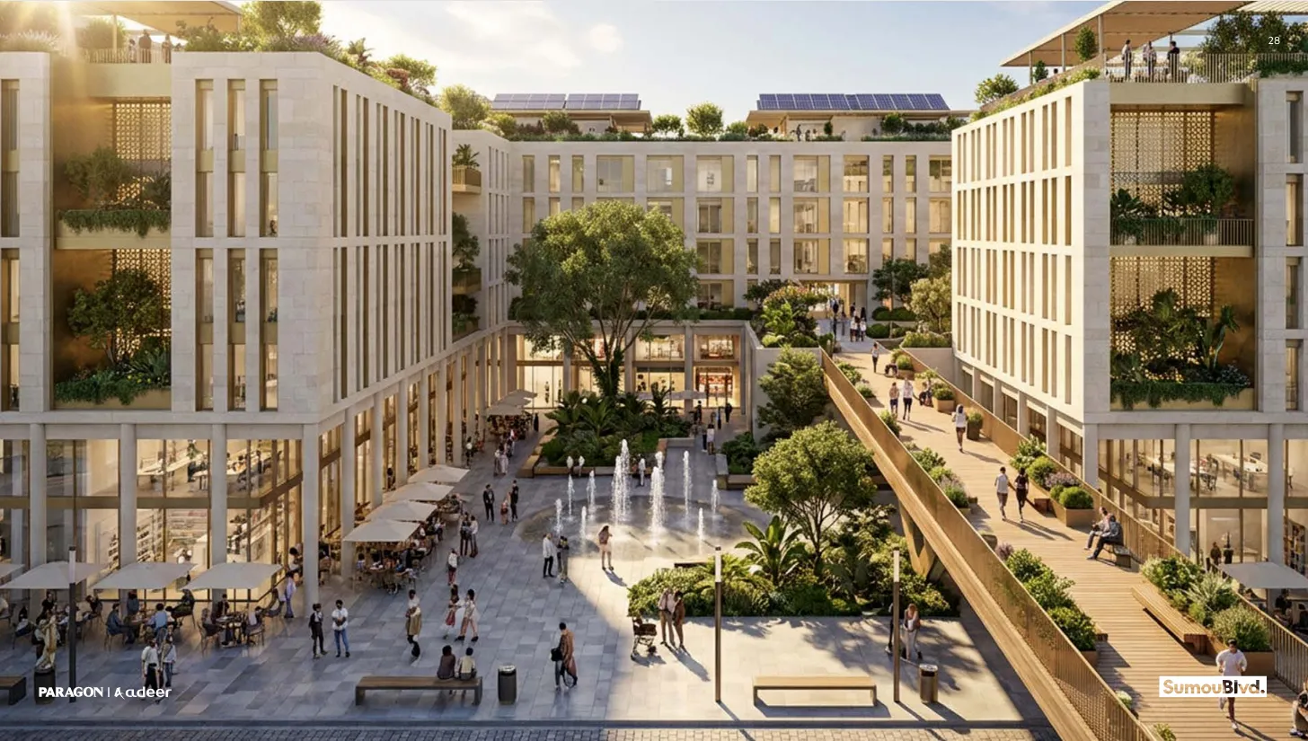 Sumou Boulevard Mostakbal City Paragon Adeer