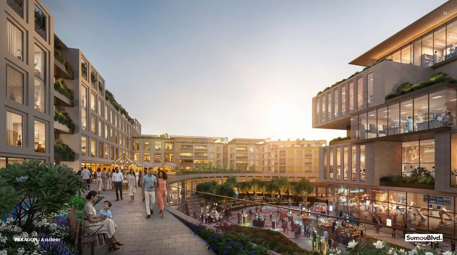 Sumou Boulevard Mostakbal City Paragon Adeer
