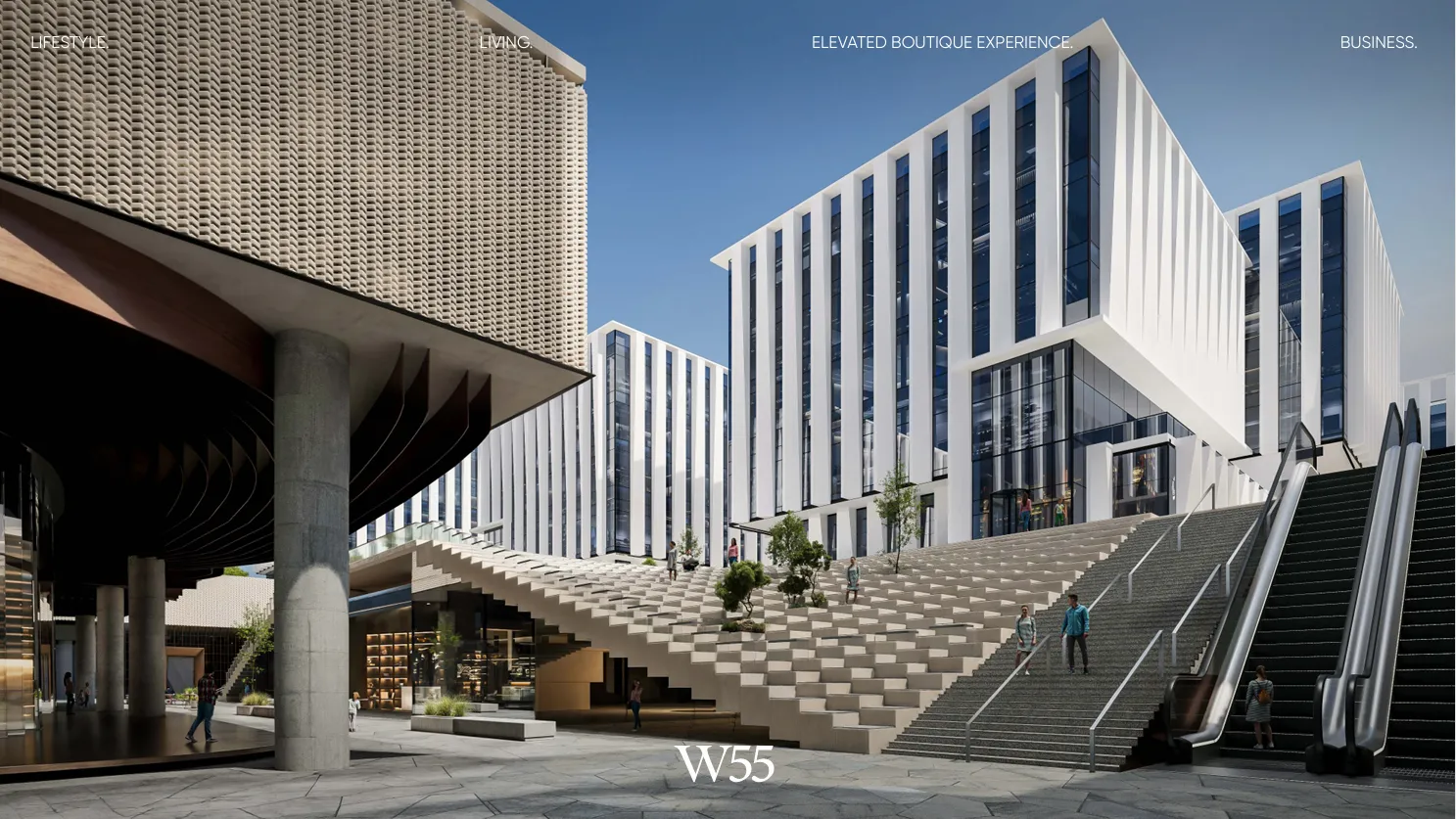 W55 New Cairo The Waterway Developments