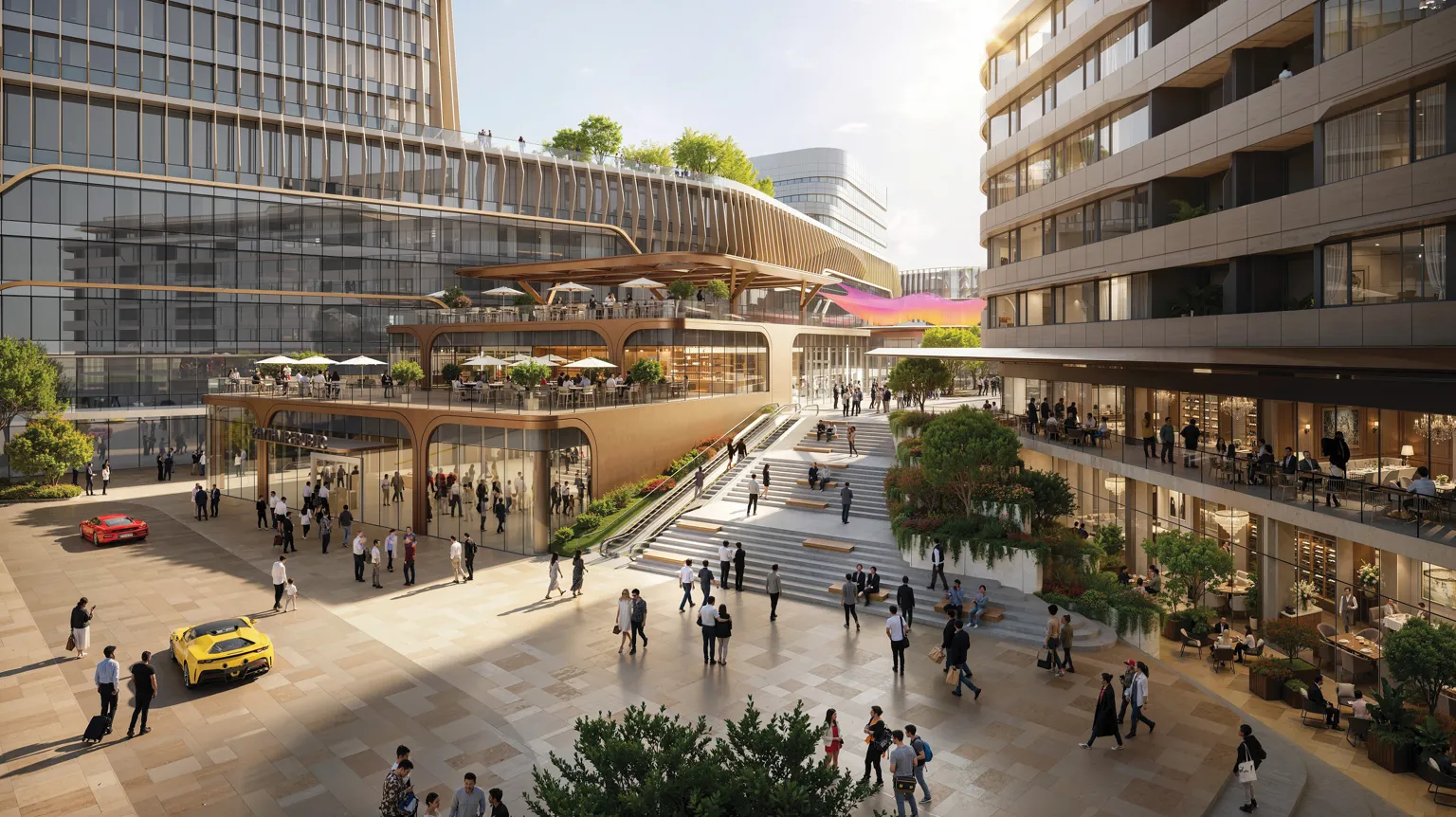Citystars Park Street New Cairo Sky Innovo Developments
