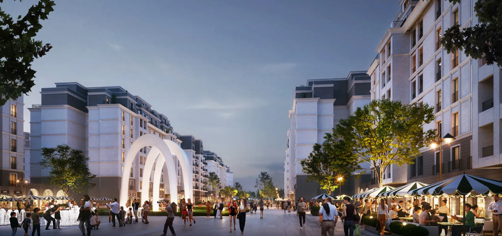 Central Water Residences 6th settlement Hyde Park