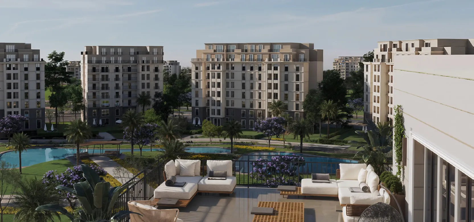 Central Water Residences 6th settlement Hyde Park