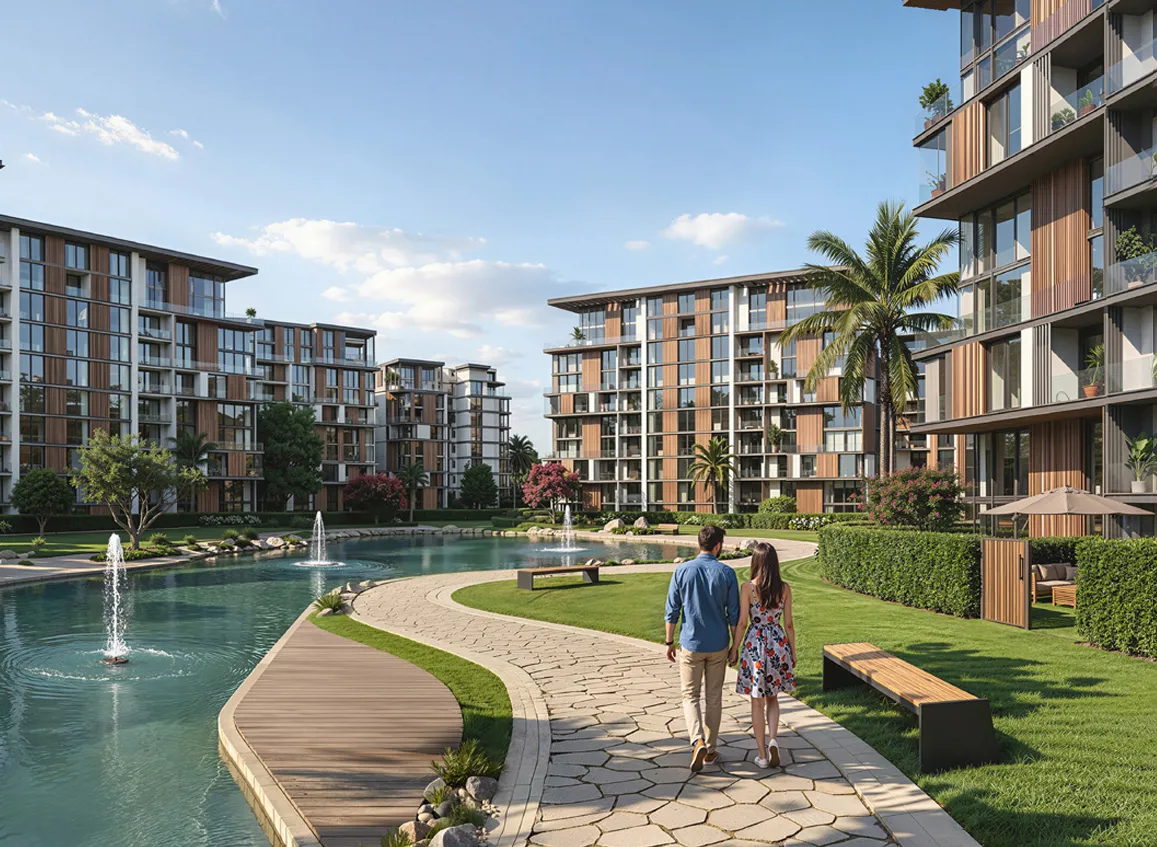 Central Water Residences 6th settlement Hyde Park