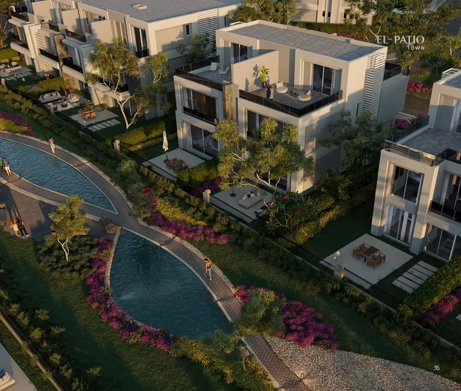 EL PATIO TOWN SIDE New Cairo La Vista Developments