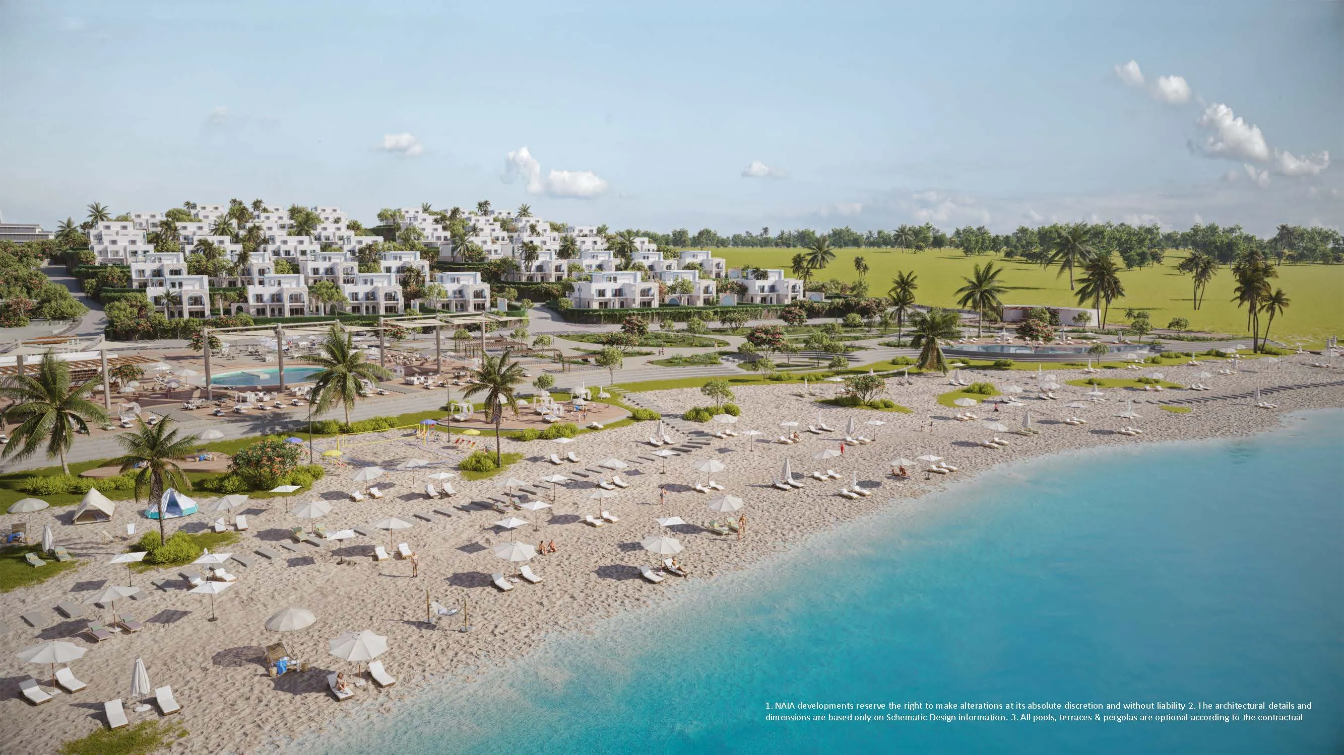 نايا باي المرحلة الاولى رأس الحكمة نايا للتطوير العقاري