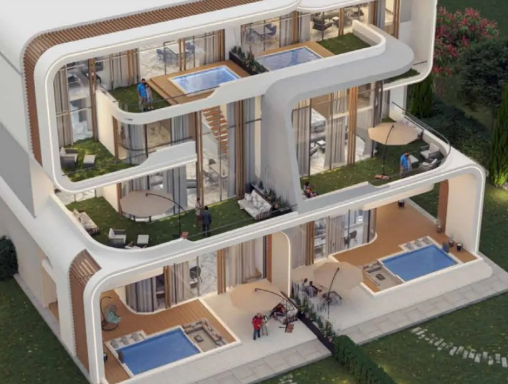 87651-دوبلكس-للبيع-في-امارا-٤-غرف-في-اللوتس-من-نيو-بلان