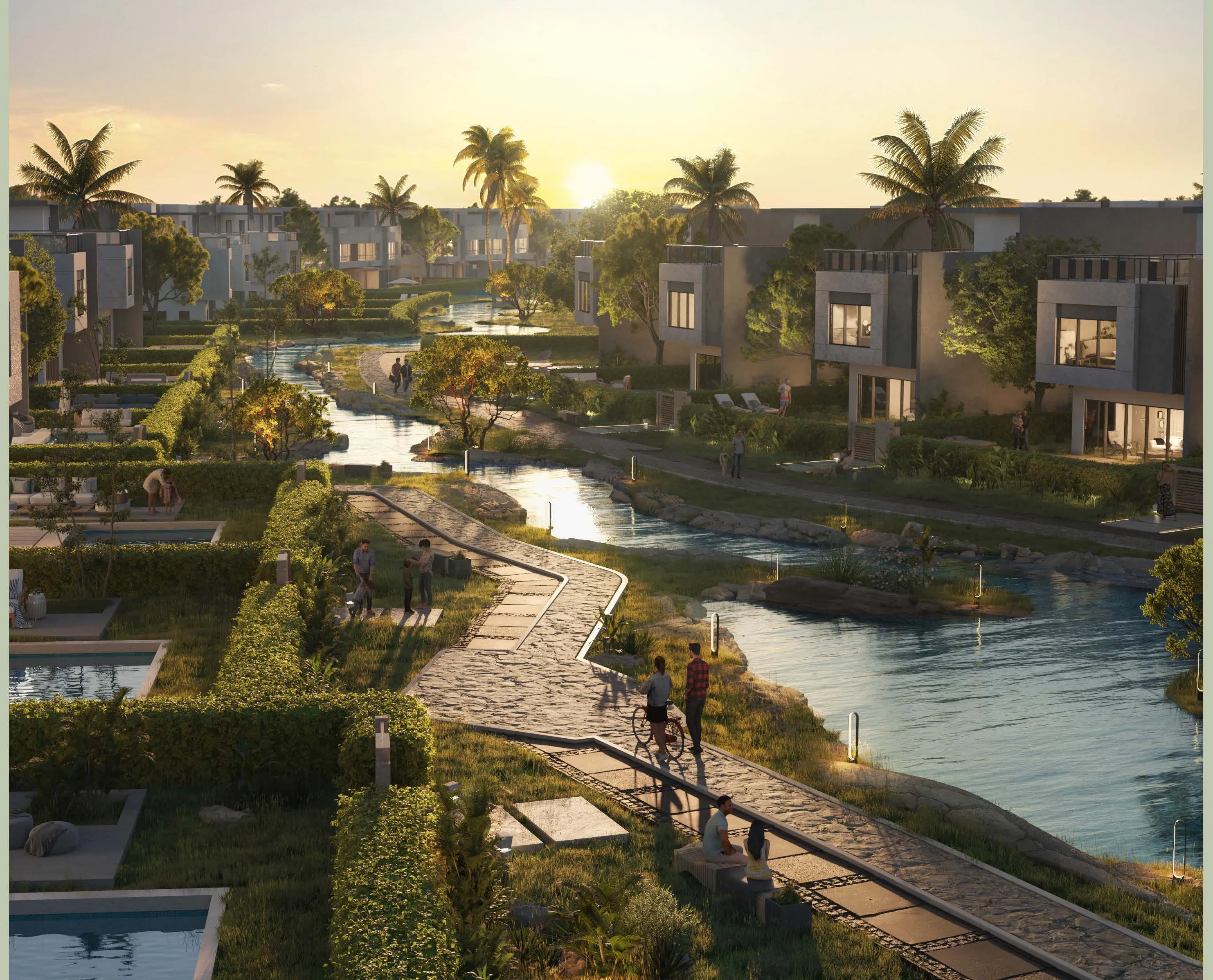 ذا كراون اكستنشن مدينة السادس من أكتوبر بالم هيلز للتطوير العقاري