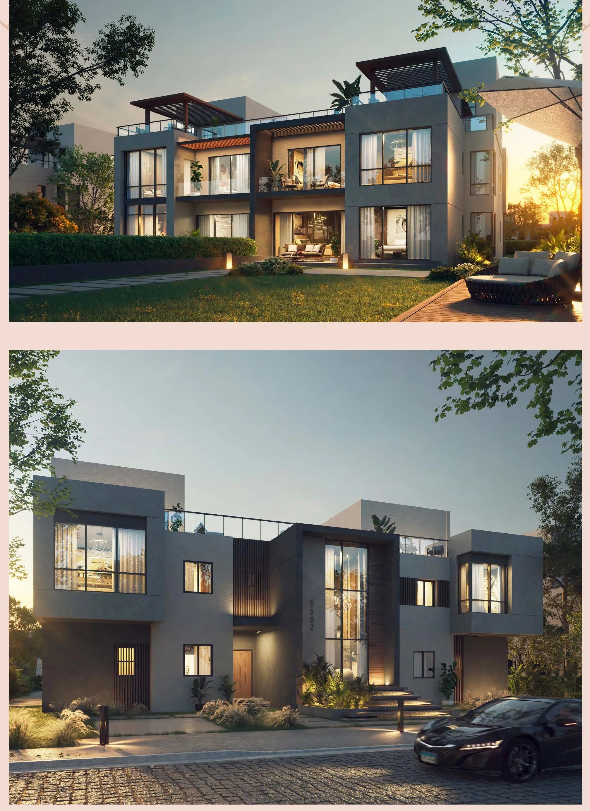 ذا كراون اكستنشن مدينة السادس من أكتوبر بالم هيلز للتطوير العقاري